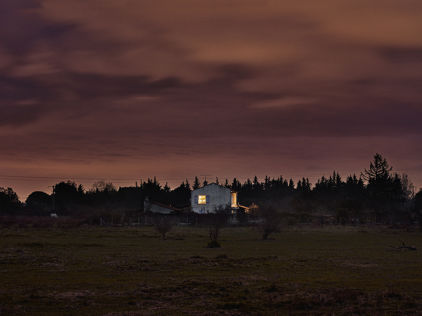 "House at Dusk"